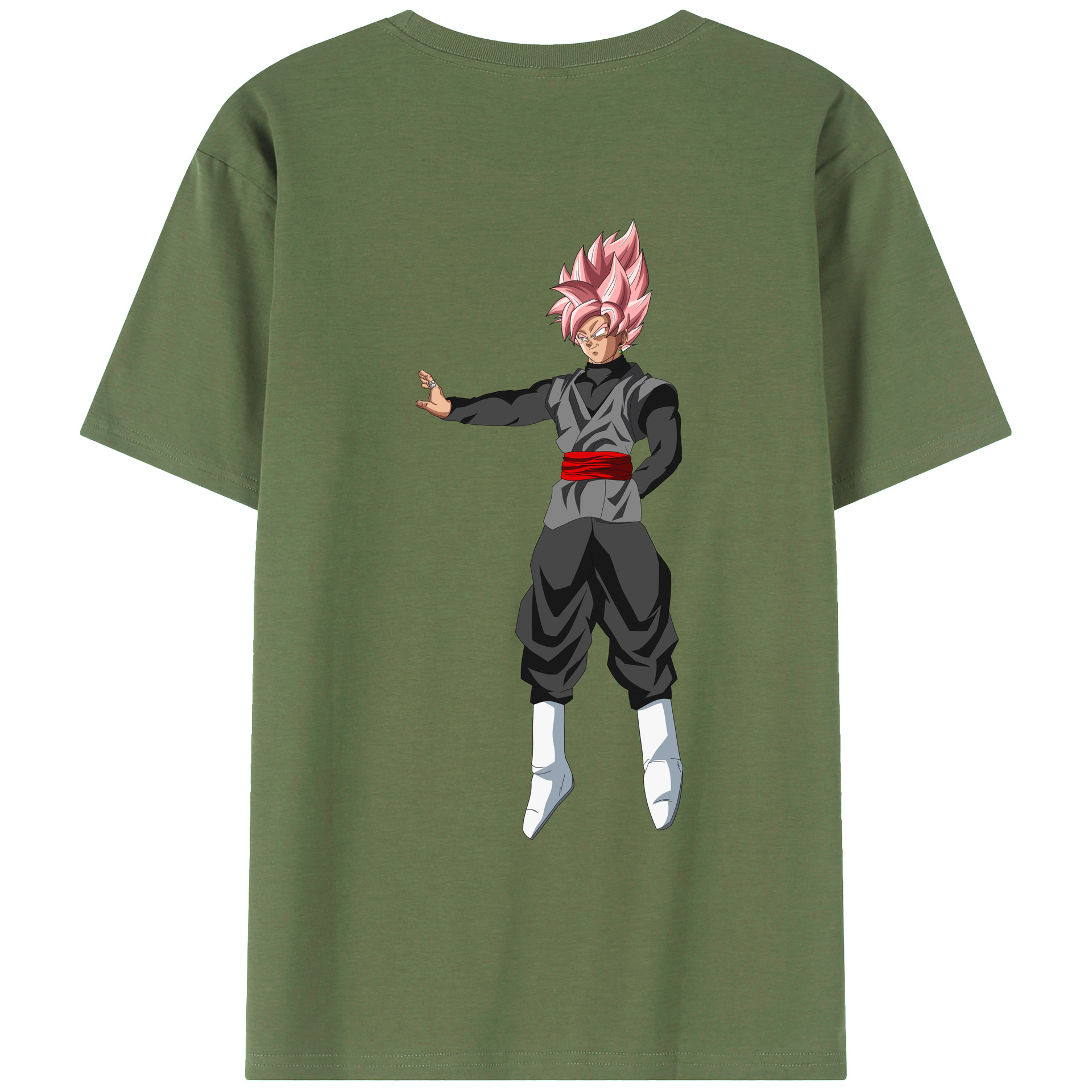 （画像用） ドラゴンボール ベジット DRAGON BALL Vegetto 綿100％ メンズ半袖Tシャツ（バックプリント） 通気性